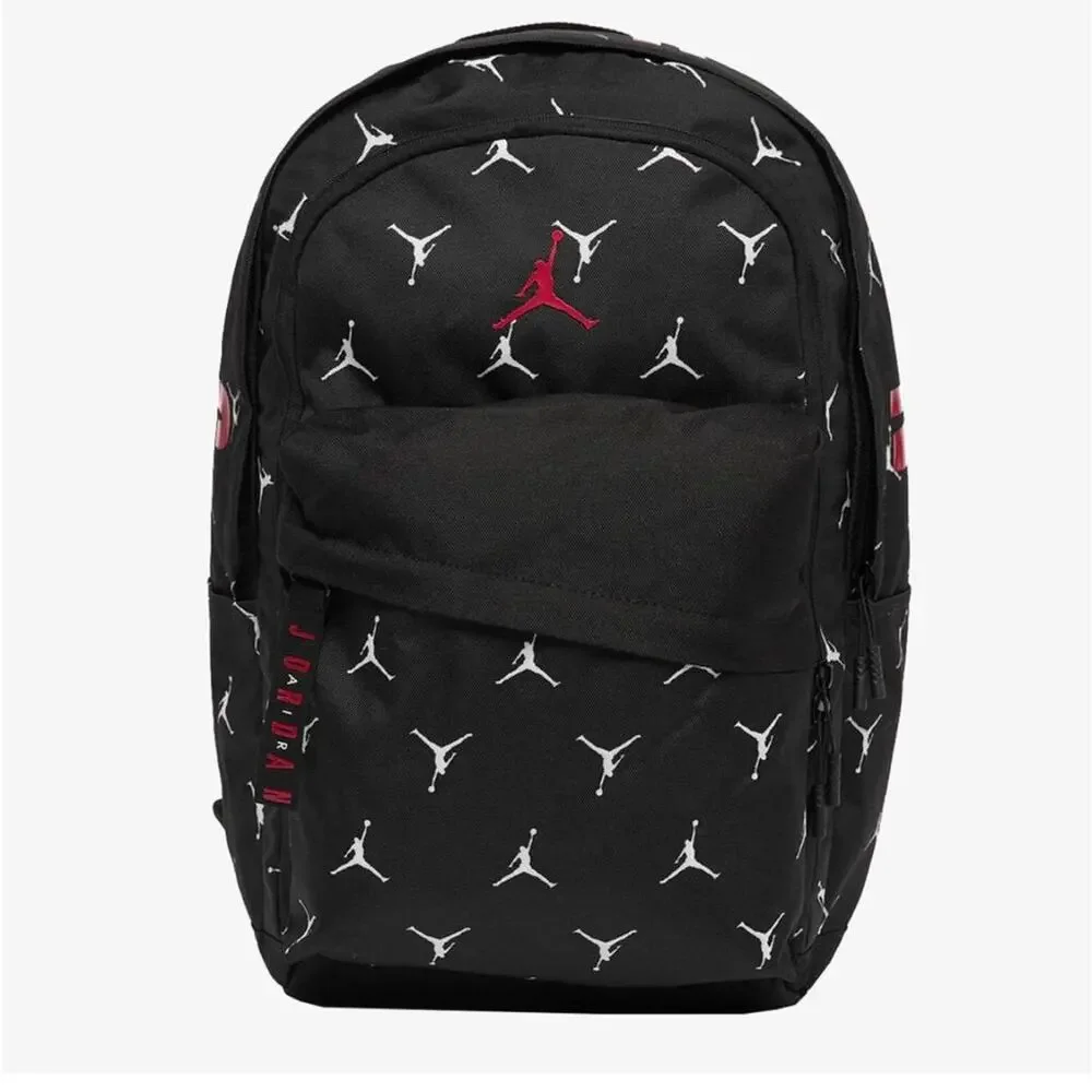 Nike Air Jordan Air Patrol Backpack Jumpman Unisex L Bag Black 9A0172 W0G NEW